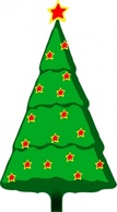 Holiday & Seasonal - Christmas Tree clip art 