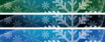 Christmas Vector Banners 728x90 Size 