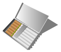 Objects - Cigarette Box 