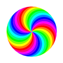 Circle Swirl 12 Color