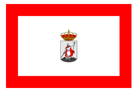 Signs & Symbols - City flag of Gijon, Asturies, Spain 