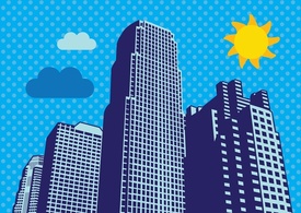 Buildings - City Skyscrapers Vector 