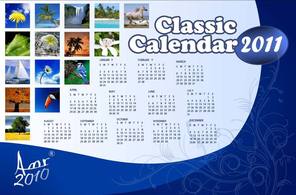 Holiday & Seasonal - Classic Calendar for 2011 