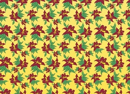 Backgrounds - Classic Flowers Pattern 