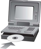 Technology - Classic Laptop Vector 