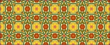 Patterns - Classic tile pattern vector-8 