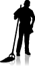 Cleaner Vector Silhouette Preview