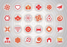 Icons - ClipArt Vector 