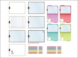 Objects - Clipboards & Pencils 