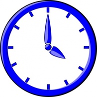 Clock12 clip art Preview