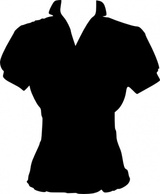 Clothing Women Cute Blouse clip art Preview