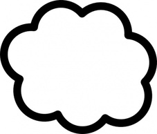 Nature - Cloud clip art 