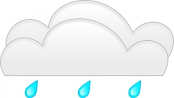 Nature - Cloud Map Symbol Card Signs Symbols Weather Rain Spite Overcloud 