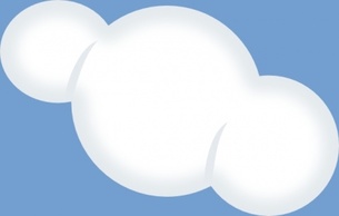 Nature - Clouds clip art 