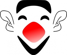 Human - Clown Faces Face Cartoon Angelo Smiley Funny Laughing Gemmi Clowns 