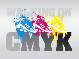 CMYK Text Art