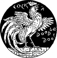 Cock A Doodle Doo clip art