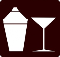 Icons - Cocktail Icon Martini Icon clip art 