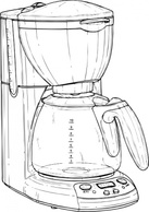 Coffee Maker clip art Preview