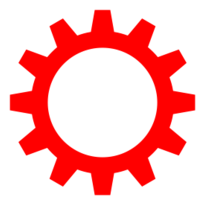 Cogwheel symbol by Rones