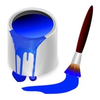 Color Bucket Blue