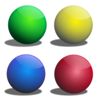 Color spheres, Esferas de colores Preview