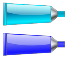 Color tube Blue Cyan 