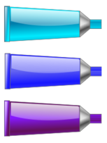 Color tube Blue Purple Cyan