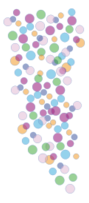 Colored Bubbles