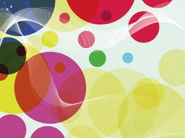 Backgrounds - Colorful Circles Design 