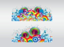 Abstract - Colorful Design Elements 