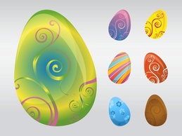 Colorful Easter Eggs