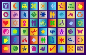 Colorful Icon Vectors