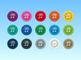 Icons - Colorful Music Icons 