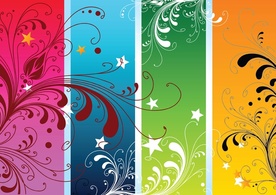 Colorful Nature Vectors