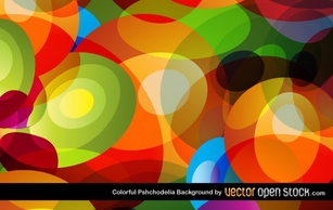 Abstract - Colorful Psychodelia Background 