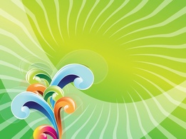 Backgrounds - Colorful Swirls Design 