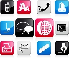 Communication icons