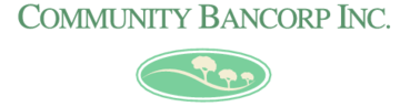 Community Bancorp Preview