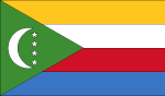 Comoros Free Vector Flag Preview