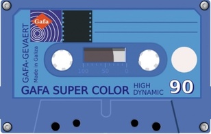 Music - Compact Cassette clip art 