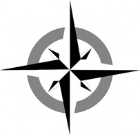 Compass Rose clip art