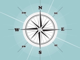 Compass Rose Vector 