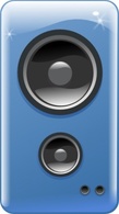 Computer Loudspeaker clip art