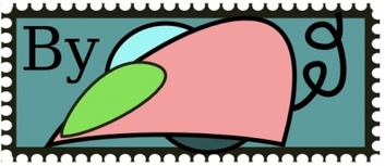 Technology - Computer Mouse Stamp Envelope Pink Color Post 