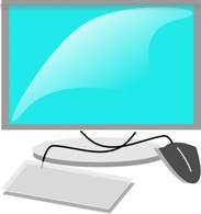 Computer Terminal clip art