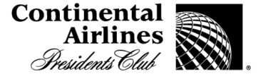 Continental Airlines Presidents Club