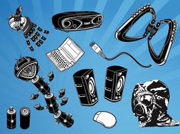 Cool Gadgets Vectors