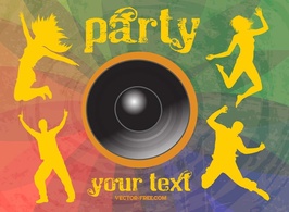 Music - Cool Party Vector 