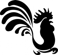 Coq clip art Preview